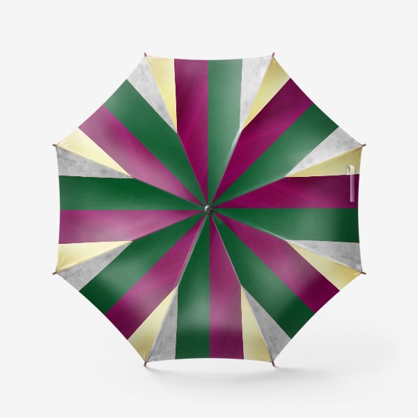 Зонт «Счастливая комбинация цветов для имени "Юлия"»