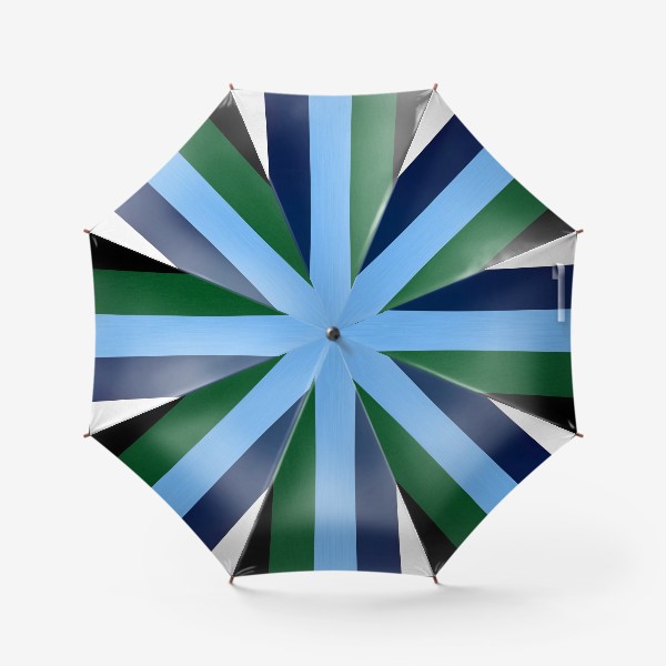 Зонт «Счастливая комбинация цветов для имени "Ольга"»