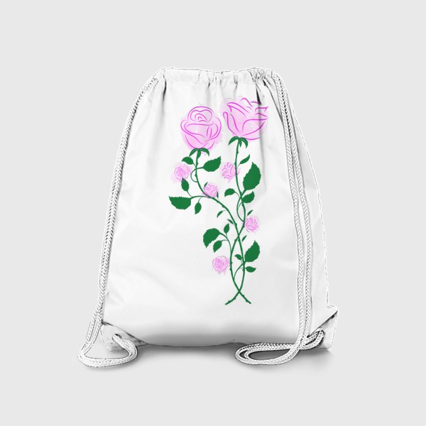 Рюкзак «Влюблённые розы»