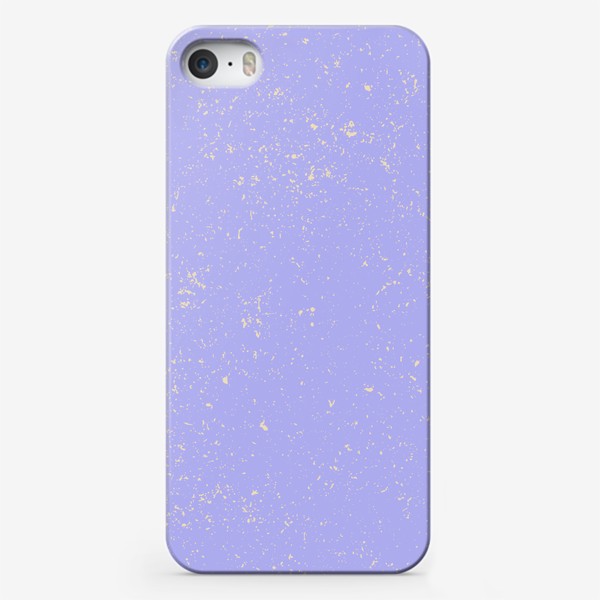 Чехол iPhone «Молочные брызги, сиреневое небо»