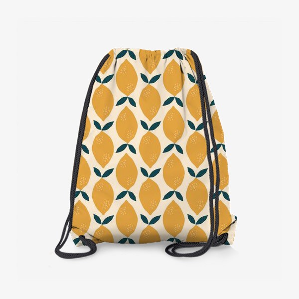 Рюкзак «Абстрактные лимоны»