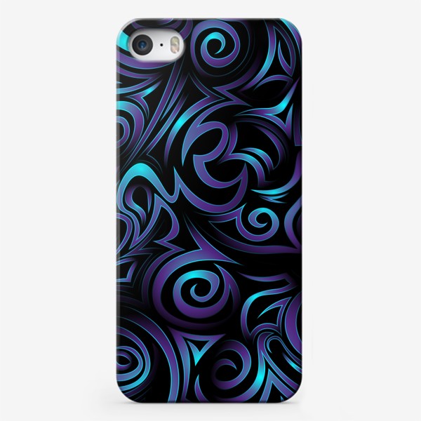 Чехол iPhone «Blue swirl»