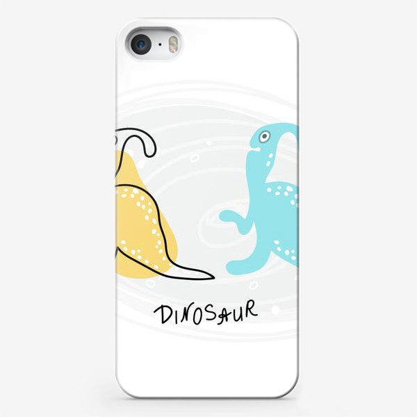 Чехол iPhone &laquo;Динозавры&raquo;