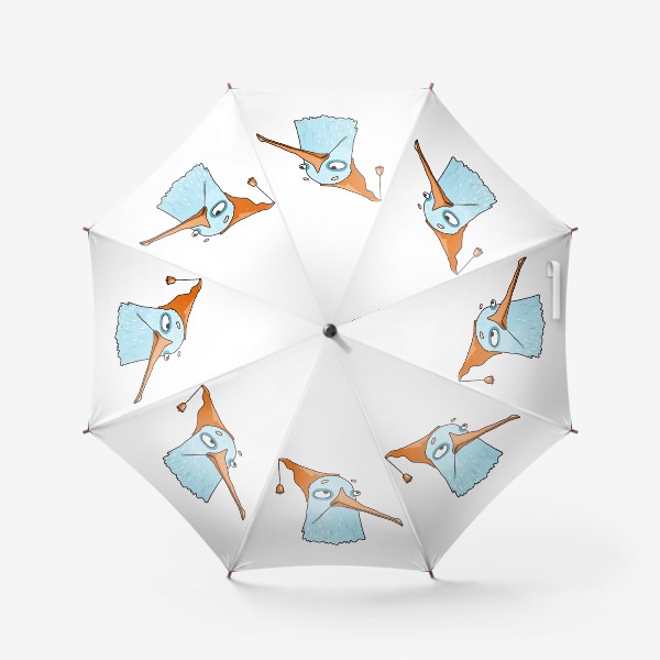 Зонт «Птица в колпаке»