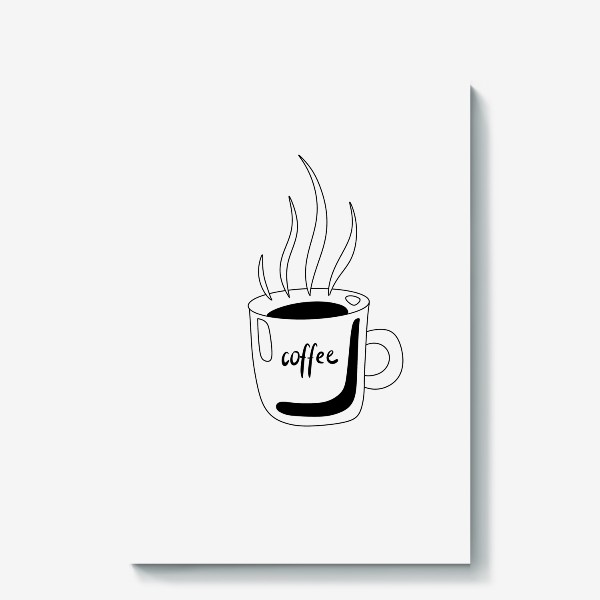 Холст «чашка кофе»