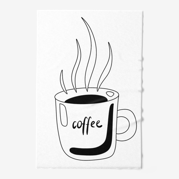 Полотенце «чашка кофе»
