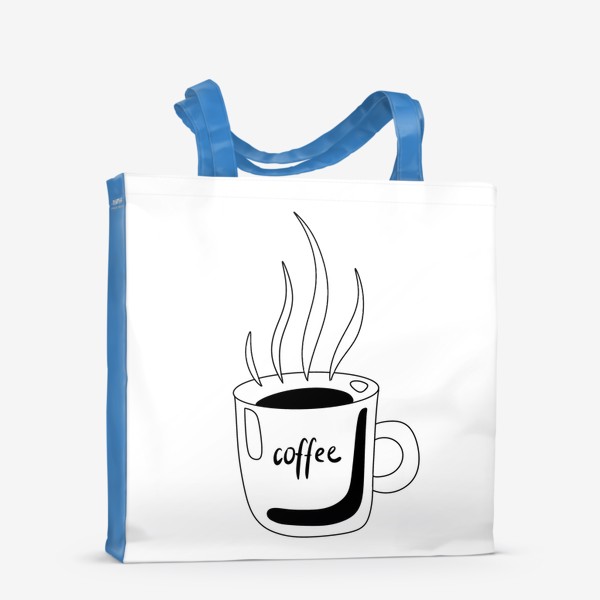 Сумка-шоппер «чашка кофе»