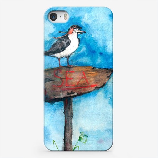 Чехол iPhone «Пора на море!»