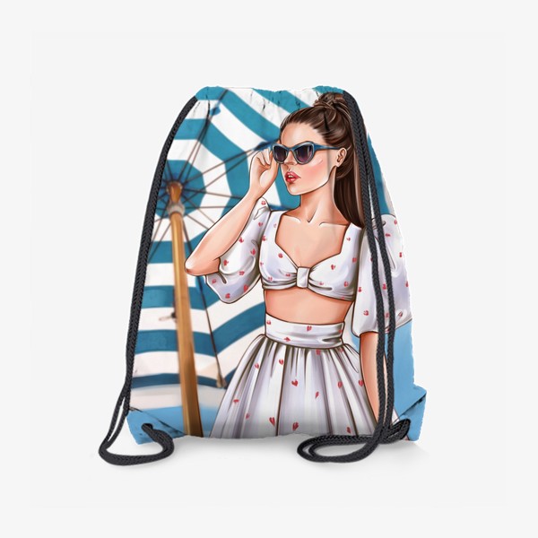 Рюкзак «девушка море»