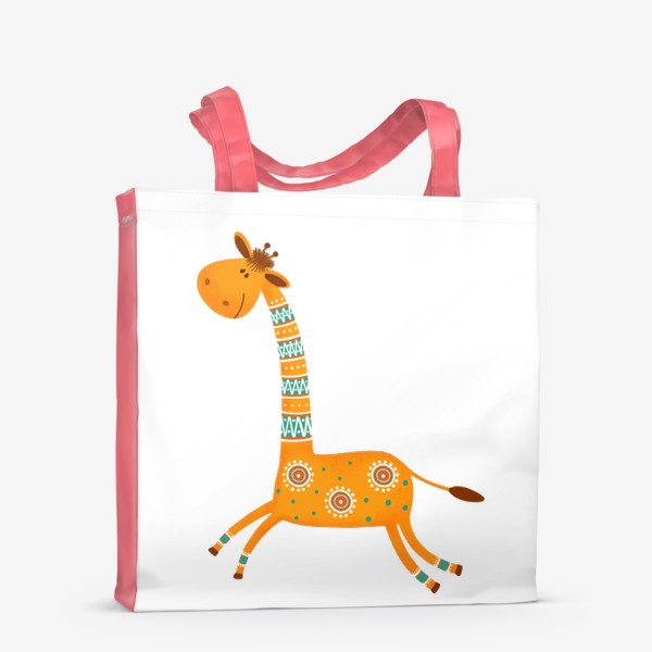 Сумка-шоппер «Веселый жираф»