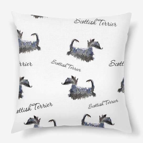 Подушка «Scottish Terrier»
