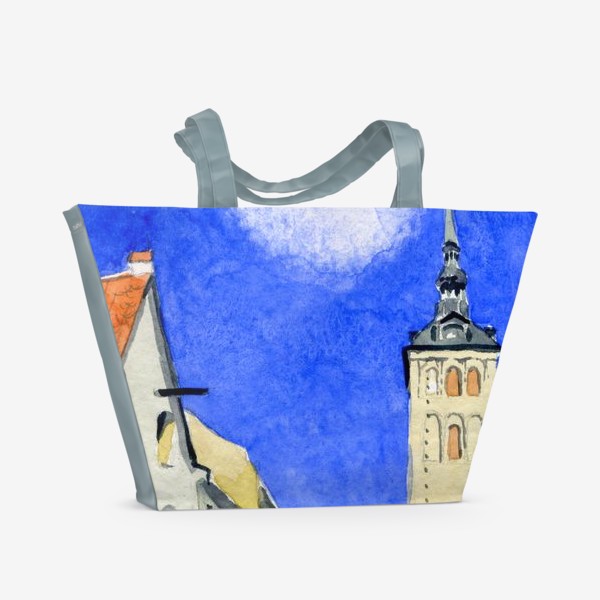 Пляжная сумка «Таллин. Старый город»