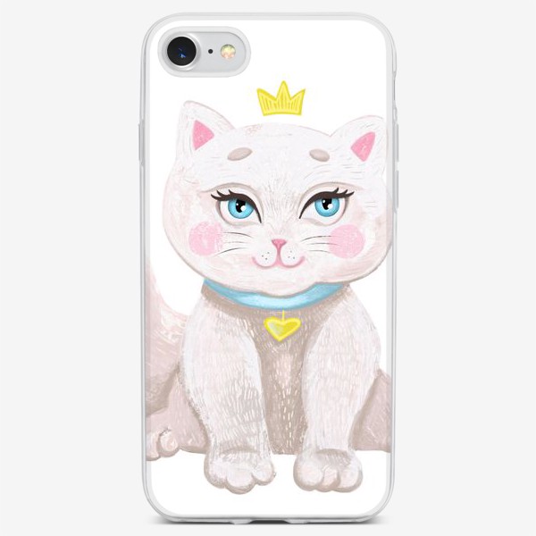 Чехол iPhone «Принцесса - котенок»