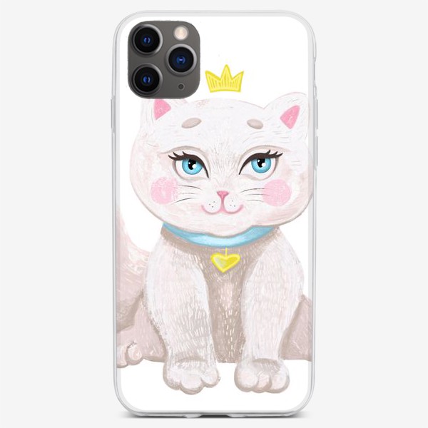 Чехол iPhone «Принцесса - котенок»