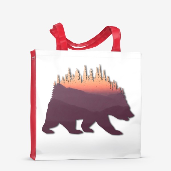 Сумка-шоппер «Медведь! Смотри, медведь!»