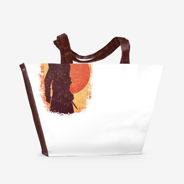 Пляжная сумка «Ассасин Ниндзя Самурай»