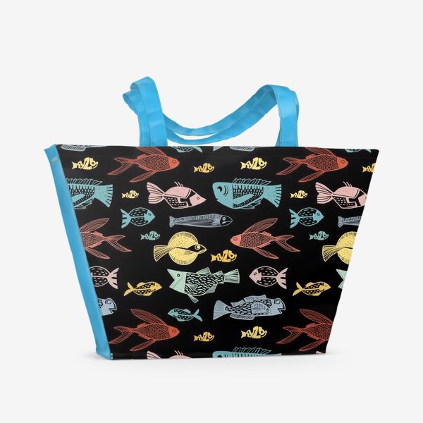 Пляжная сумка &laquo;Океанские рыбки&raquo;