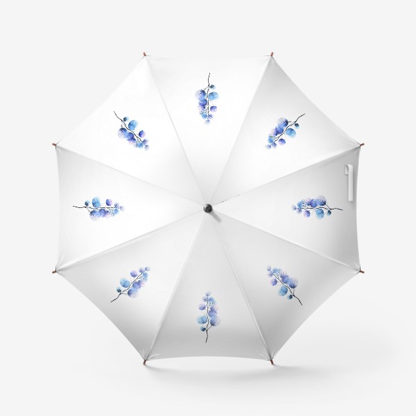Зонт «акварельная веточка»