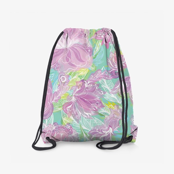 Рюкзак «Весенние волшебные цветы»