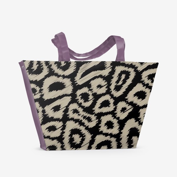 Пляжная сумка «Леопардовый узор»