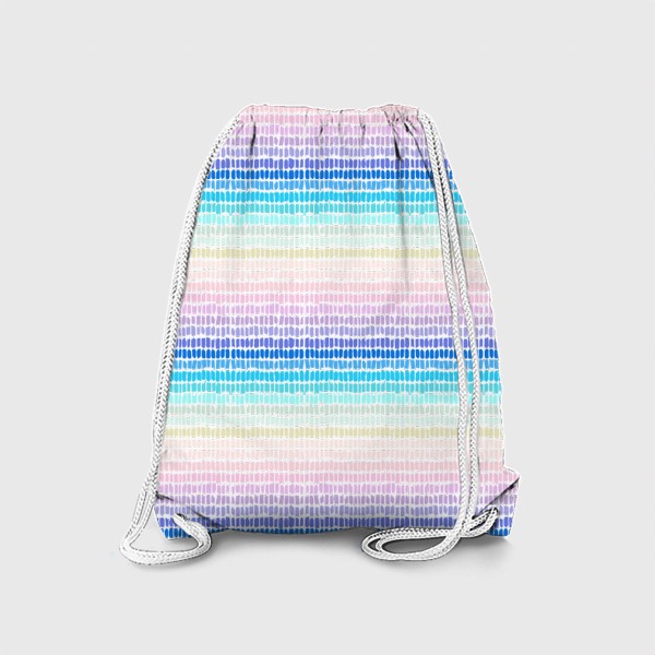 Рюкзак «Паттерн цветные полоски»