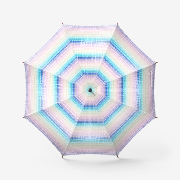Зонт «Паттерн цветные полоски»
