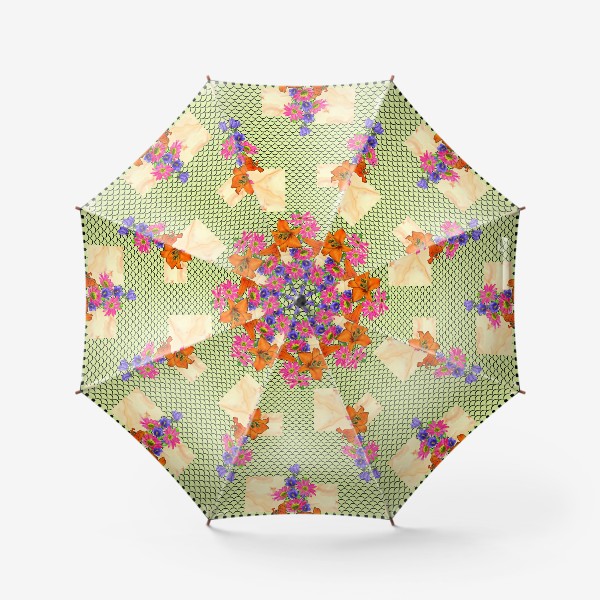 Зонт «Цветочные букеты»