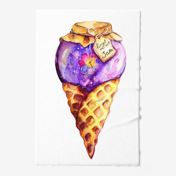 Полотенце «Сиреневое Мороженое »