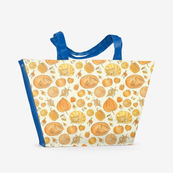 Пляжная сумка «Оранжевое настроение »