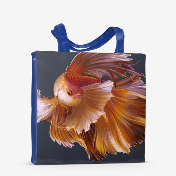 Сумка-шоппер «Золотая рыбка. Вуалехвост»