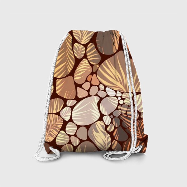 Рюкзак «Камушки и пальмовые листья Релакс»