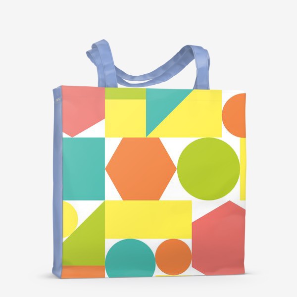 Сумка-шоппер «Цветная геометрия»