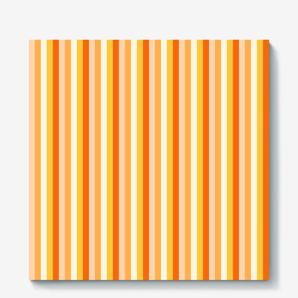 Холст «Абстрактный паттерн с вертикальными полосами (оранжевые оттенки)»