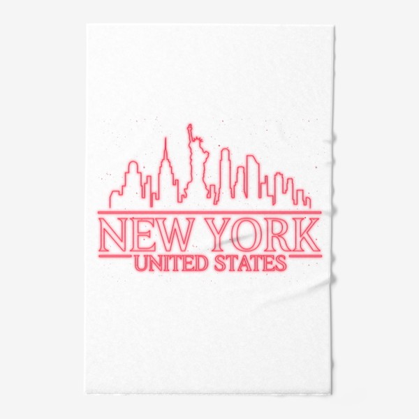 Полотенце «Города Мира - Нью Йорк США»