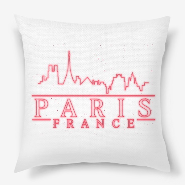Подушка «Города Мира - Париж Франция»