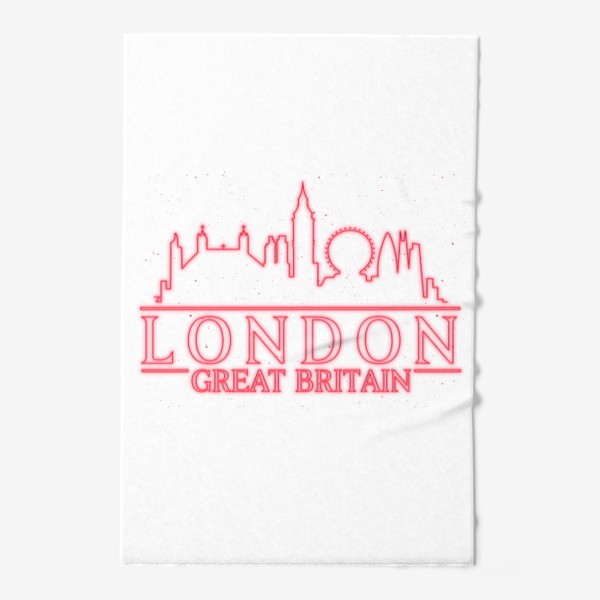 Полотенце «Города Мира - Лондон Великобритания»