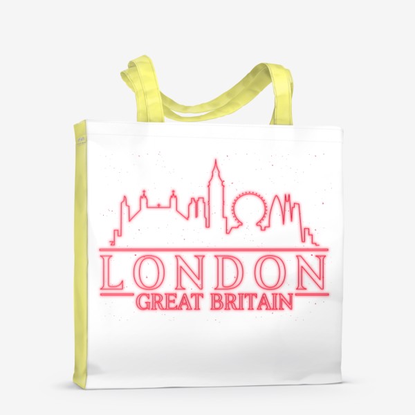 Сумка-шоппер &laquo;Города Мира - Лондон Великобритания&raquo;