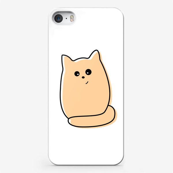 Чехол iPhone «Милый рыжий кот»