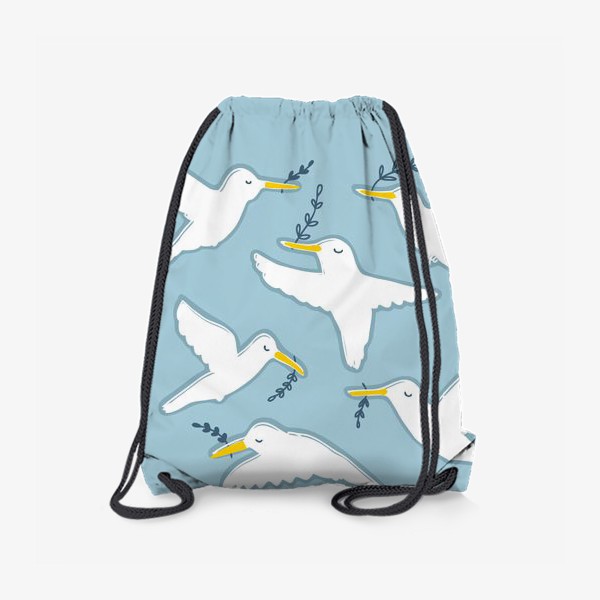 Рюкзак «Белые голуби мира»