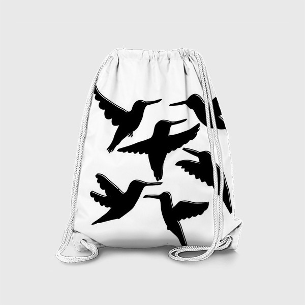 Рюкзак «Черные вороны силуэт»