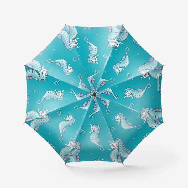 Зонт «Морской конек.»