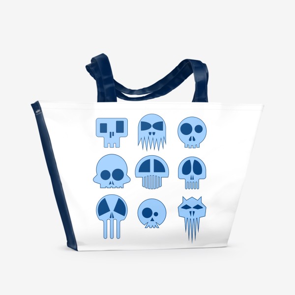 Пляжная сумка «Skulls»