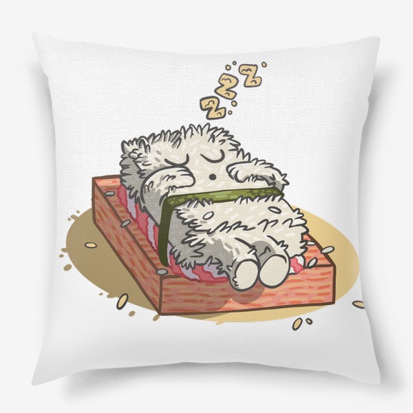 Подушка «Спящие суши - Sleeping Sushi»