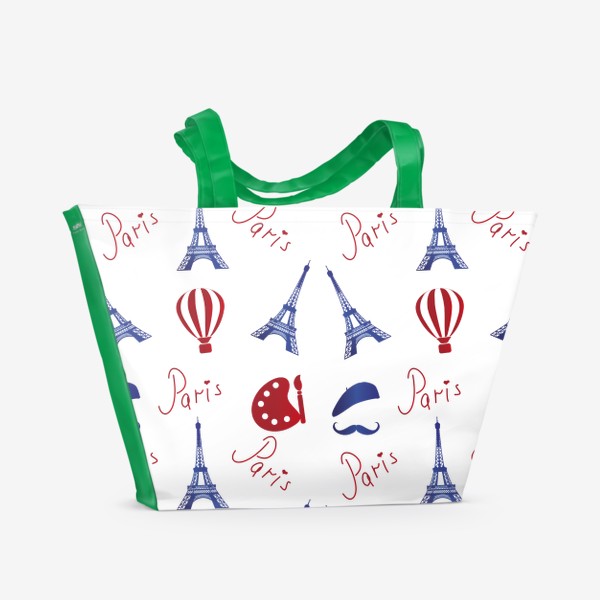 Пляжная сумка «Ах, Париж, Париж»