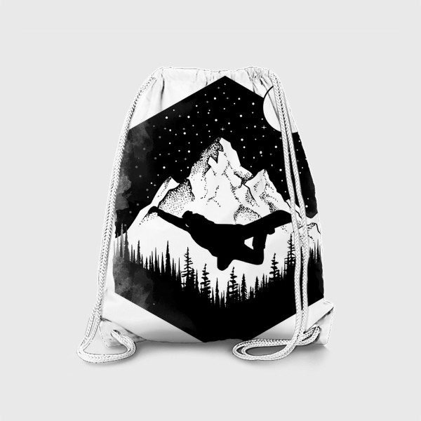 Рюкзак «Сноуборд и Снег»