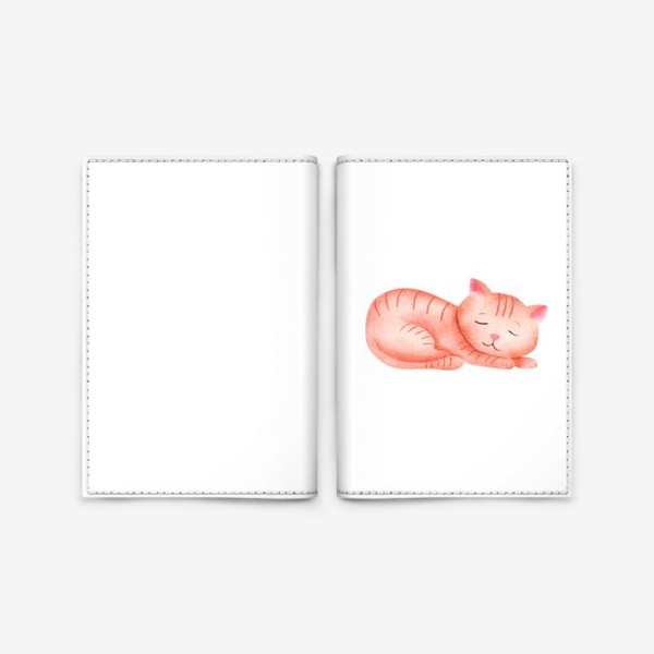 Обложка для паспорта «Кот»