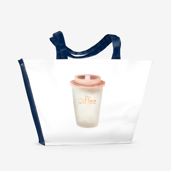 Пляжная сумка «Кофе»