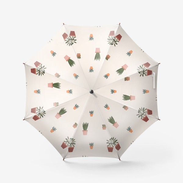 Зонт «Комнатные растения. Паттерн»