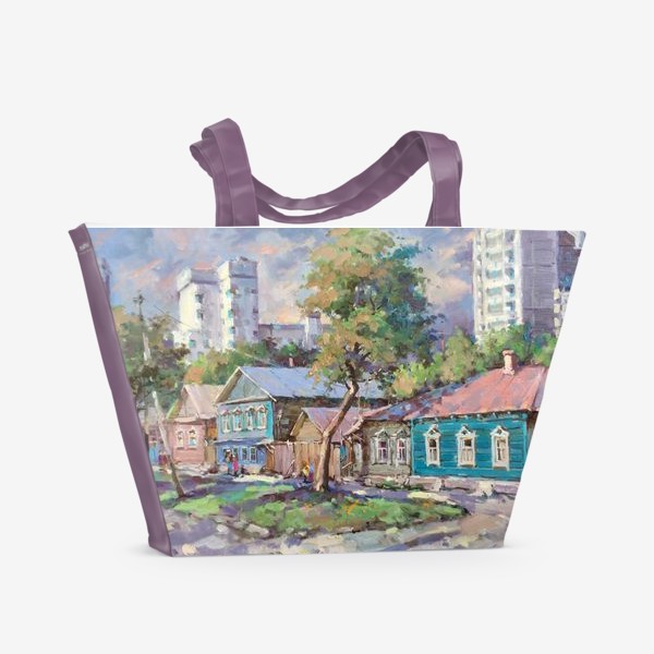 Пляжная сумка «Мой город»