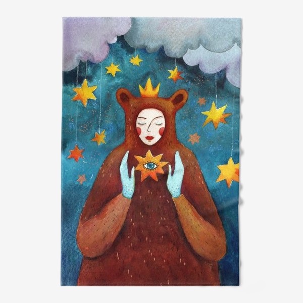 Полотенце «Дева в медвежьей шкуре»